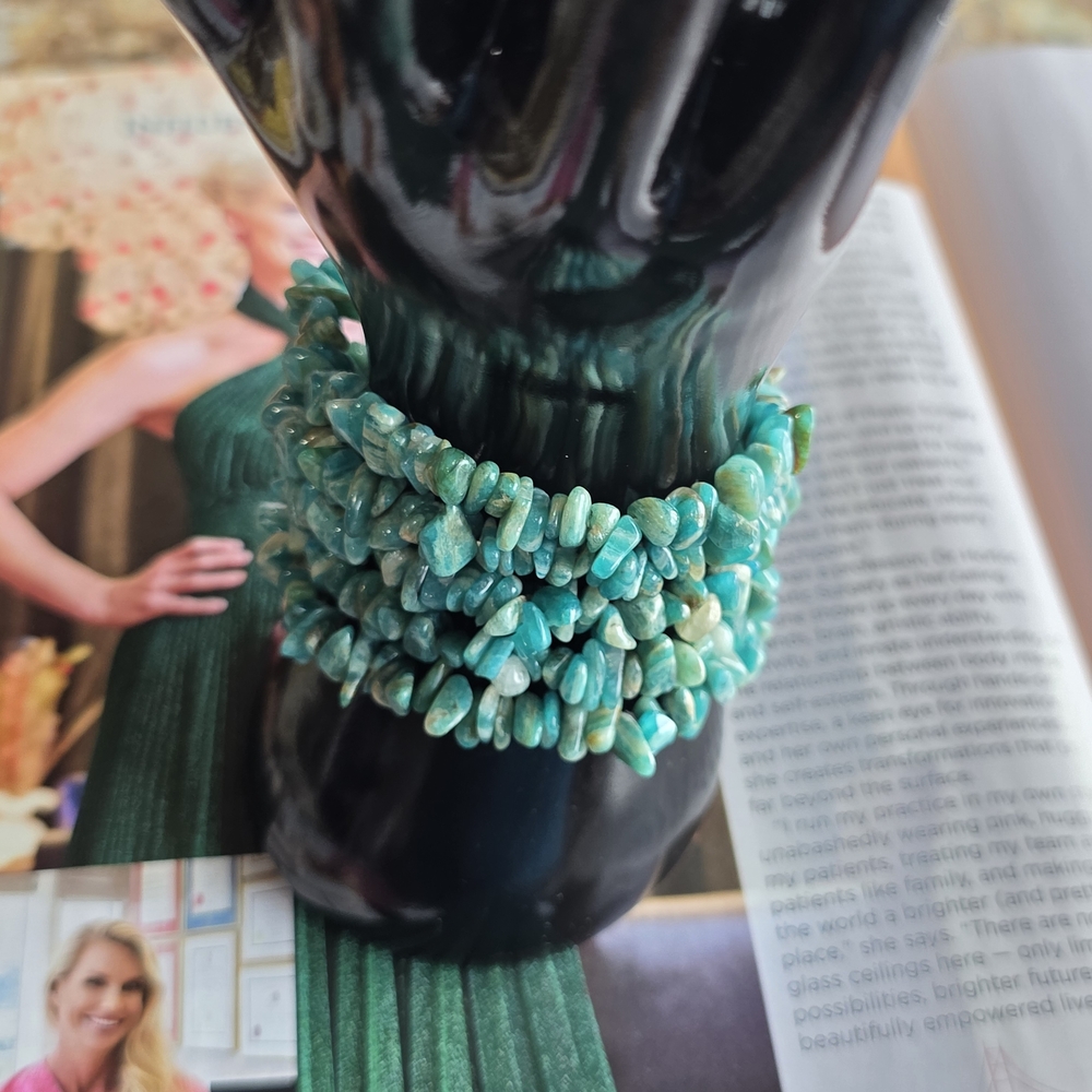 Adventurine Beaded Stretch Bracelet